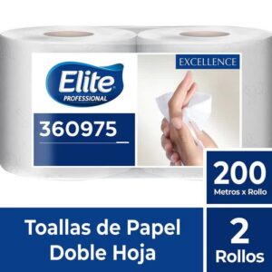 2 rollos 200 metros doble hoja