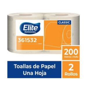 Papel Higiénico Ecológico 2 Rollos Una Hoja